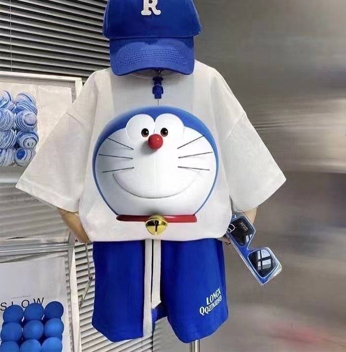 Boys Doraemon Print Blue Suit – Rs.1079 – Sheinn Pakistan