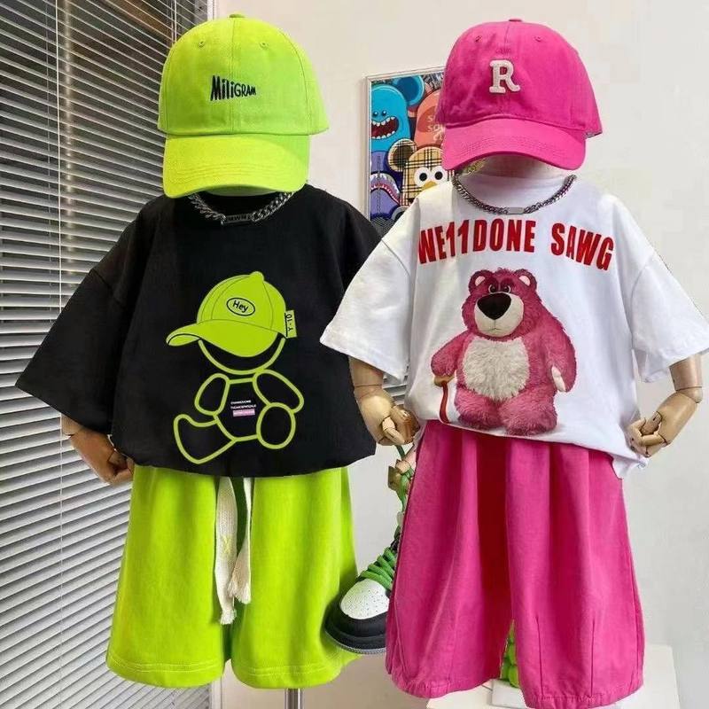 Boys Rabbit Alien Print Green Suit – Rs.1079 – Sheinn Pakistan