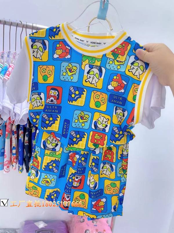 Baby Cartoon Multi Print Vest Set – Rs.1079 – Sheinn Pakistan