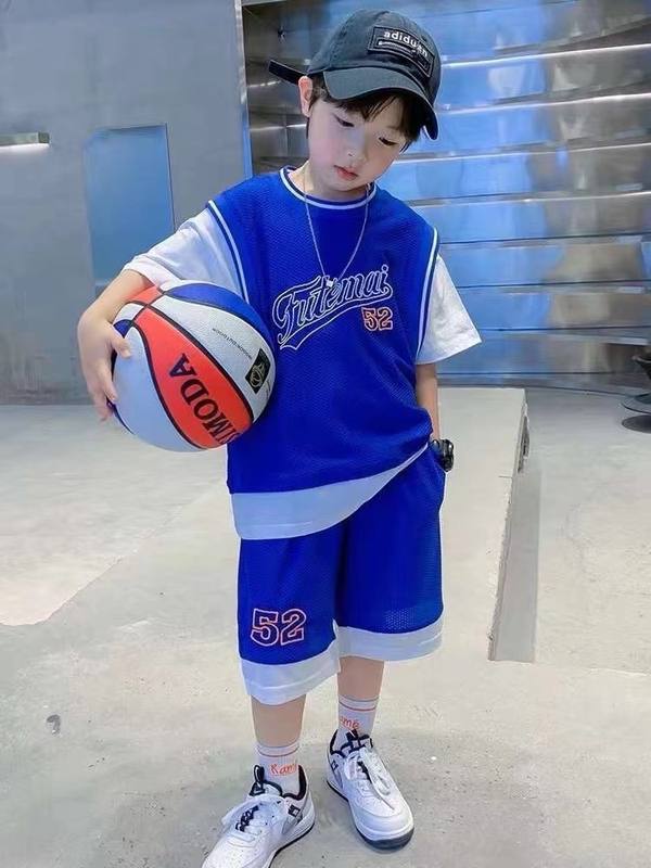 Boys Brazil Blue Football Style Suit – Rs.1079 – Sheinn Pakistan