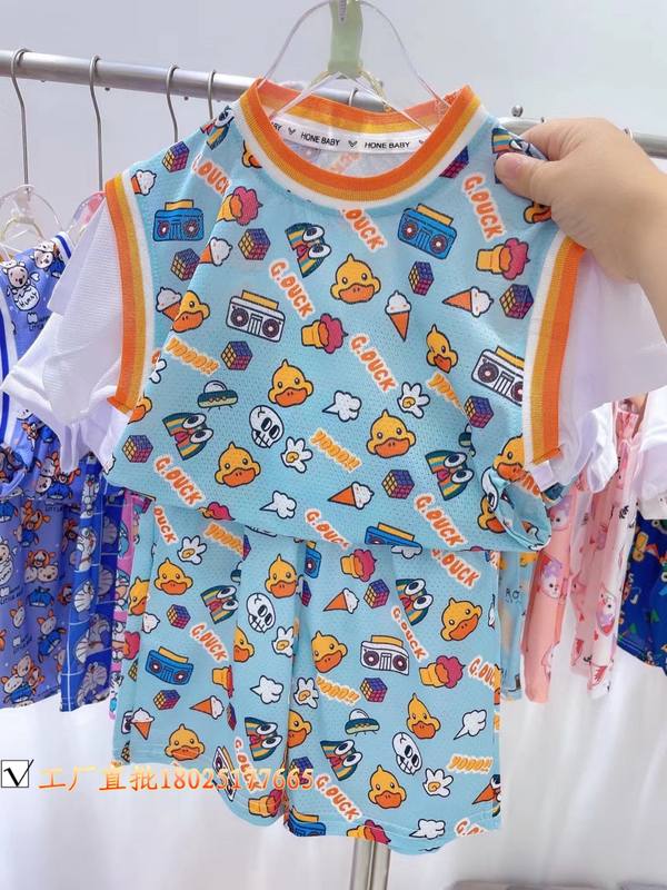 Baby Cartoon Food Print Vest Set – Rs.1079 – Sheinn Pakistan