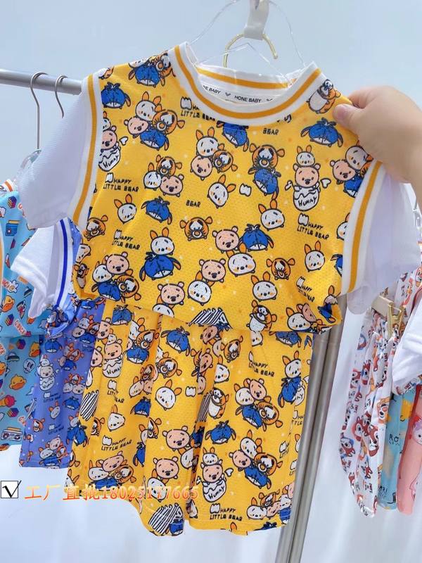 Baby Colourful Cartoon Vest Set – Rs.1079 – Sheinn Pakistan
