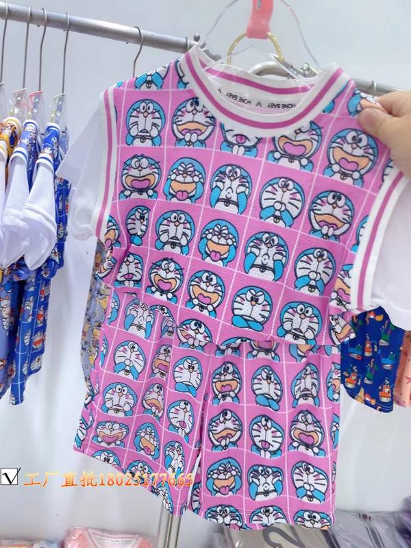 Baby Doraemon Blue All Print Set – Rs.1079 – Sheinn Pakistan