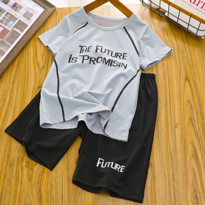 Boys Future Is Promising Navy Suit – Rs.1079 – Sheinn Pakistan